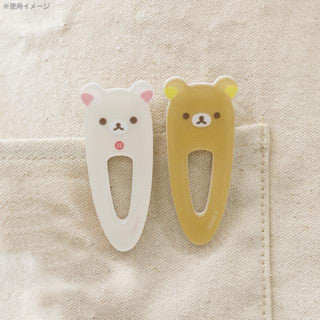 San-X hair clip collection: Rilakkuma, Sumikko, Sentimental Circus