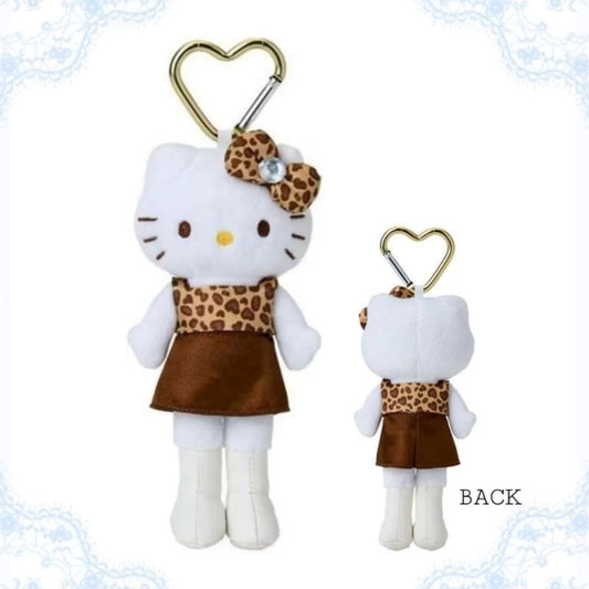 Hello kitty GoGo Gal Collection Plush keychain