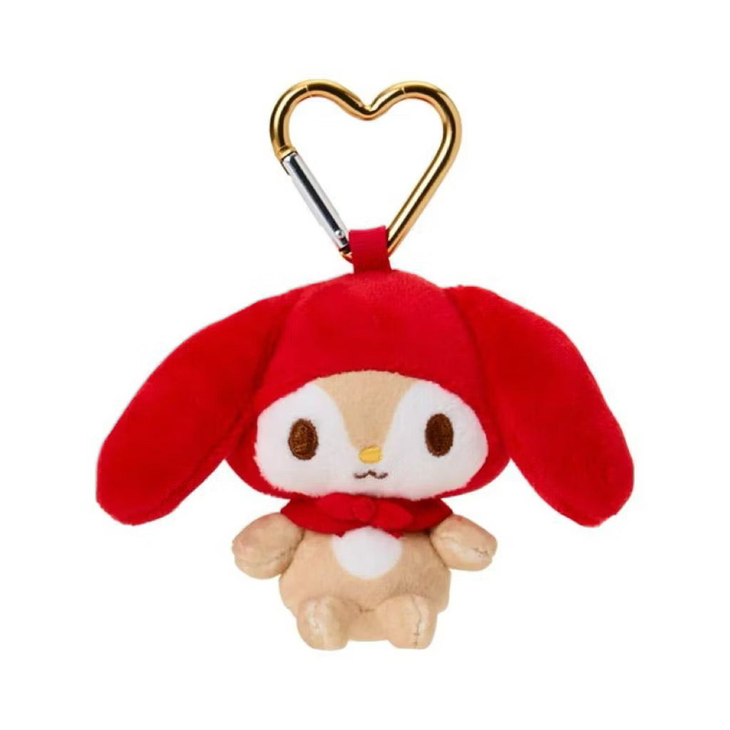 Sanrio Plush Mascot Heart Key Ring ♡
