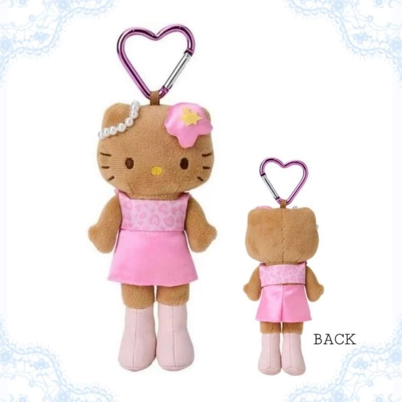 Hello kitty GoGo Gal Collection Plush keychain