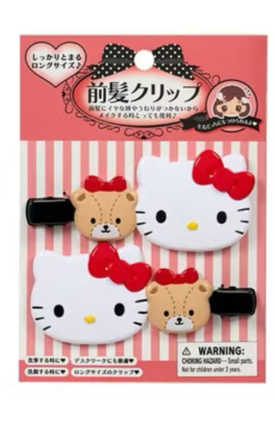 Sanrio Large Hair Clip Duo