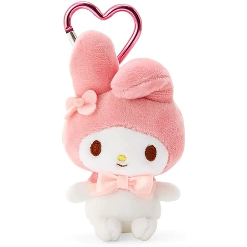 Sanrio Plush Mascot Heart Key Ring ♡