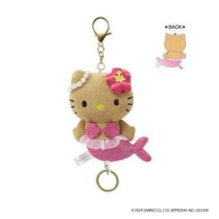 Hello Kitty Fantasy Mermaid Collection Plush Keychain ♡