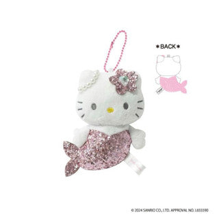 Hello Kitty Fantasy Mermaid Collection Plush Keychain ♡
