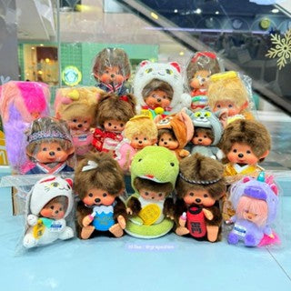 Monchhichi New Series Plush Dolls and Keychains