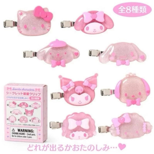 Sanrio Sakura Hairclip 2025 Mystery Box